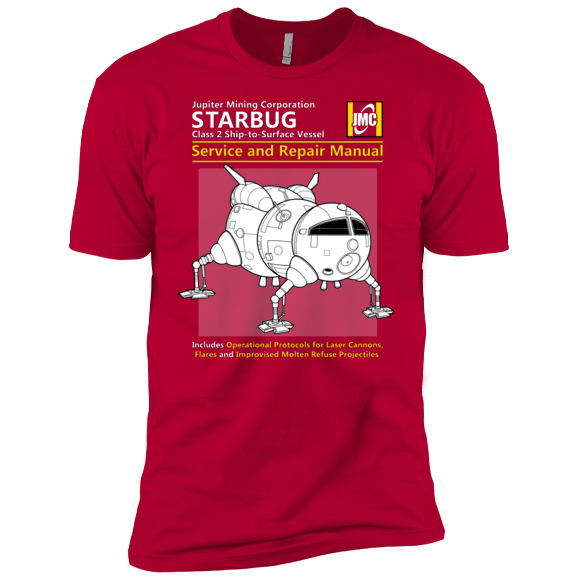 T-Shirts Red / YXS Starbug Service And Repair Manual Boys Premium T-Shirt