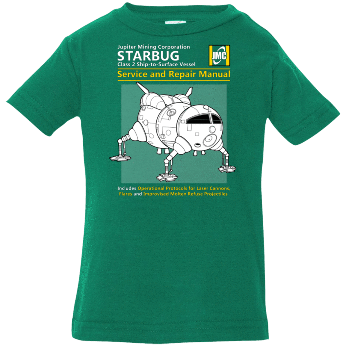 T-Shirts Kelly / 6 Months Starbug Service And Repair Manual Infant Premium T-Shirt
