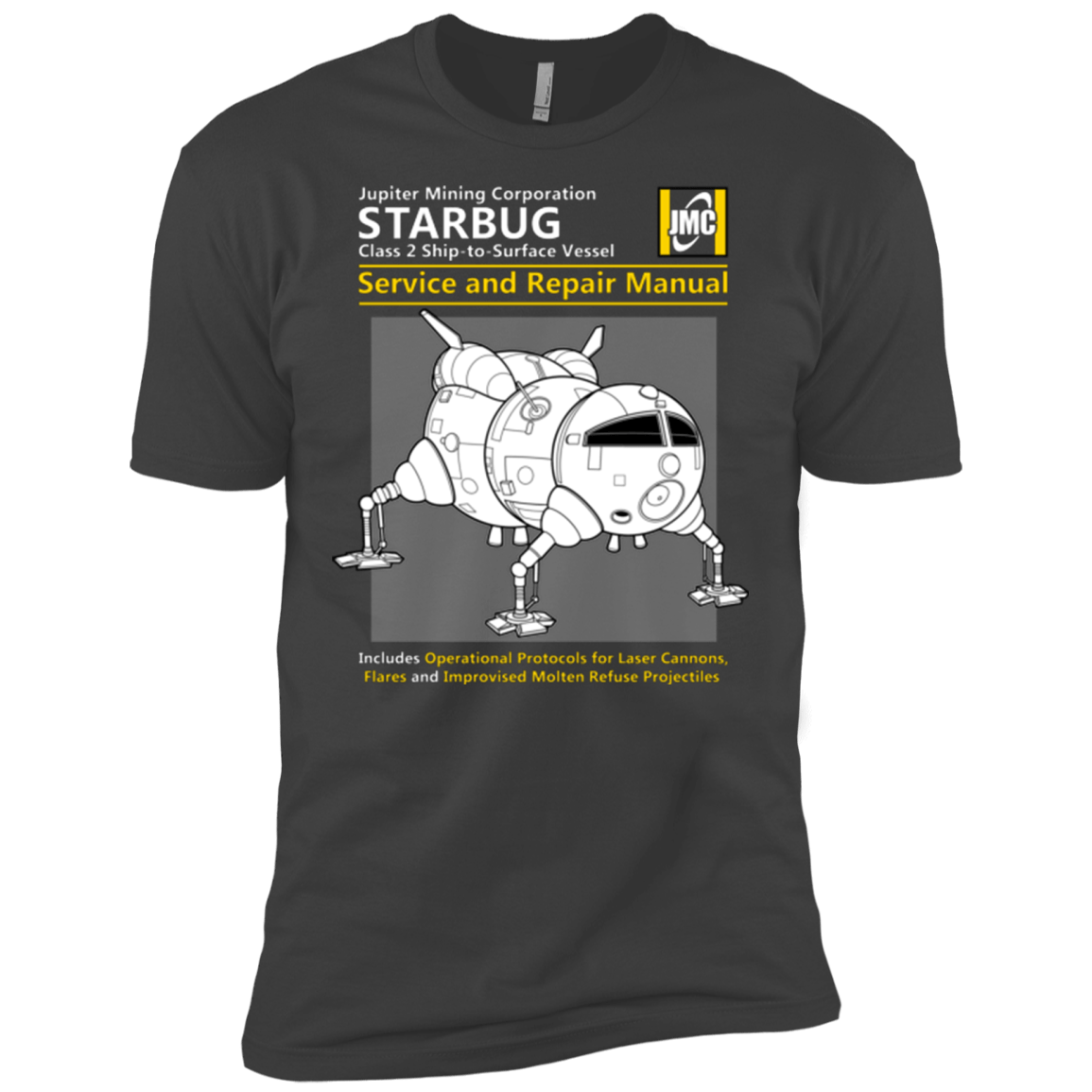 T-Shirts Heavy Metal / X-Small Starbug Service And Repair Manual Men's Premium T-Shirt