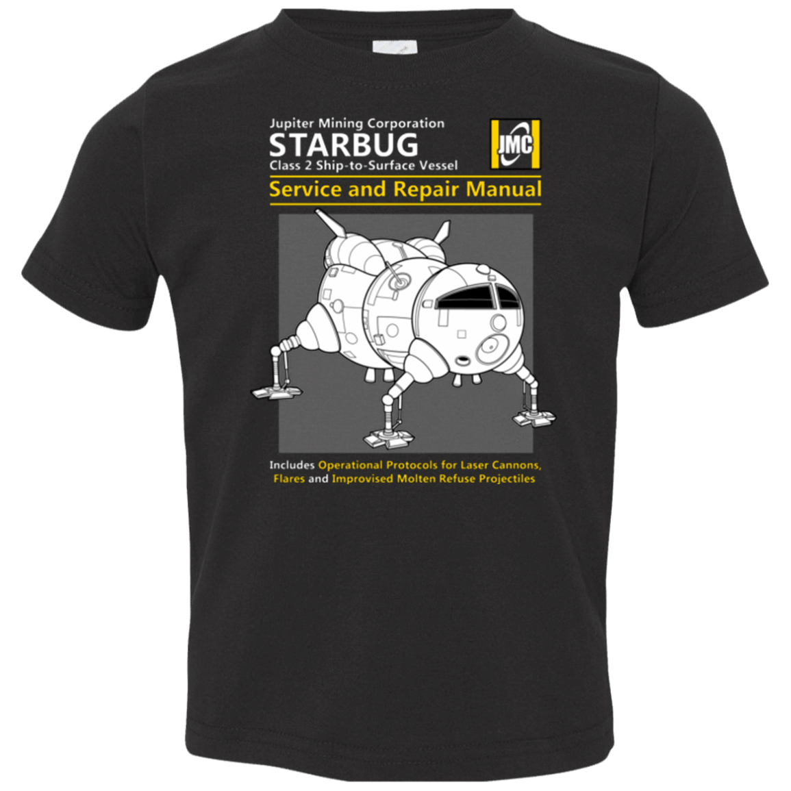 T-Shirts Black / 2T Starbug Service And Repair Manual Toddler Premium T-Shirt