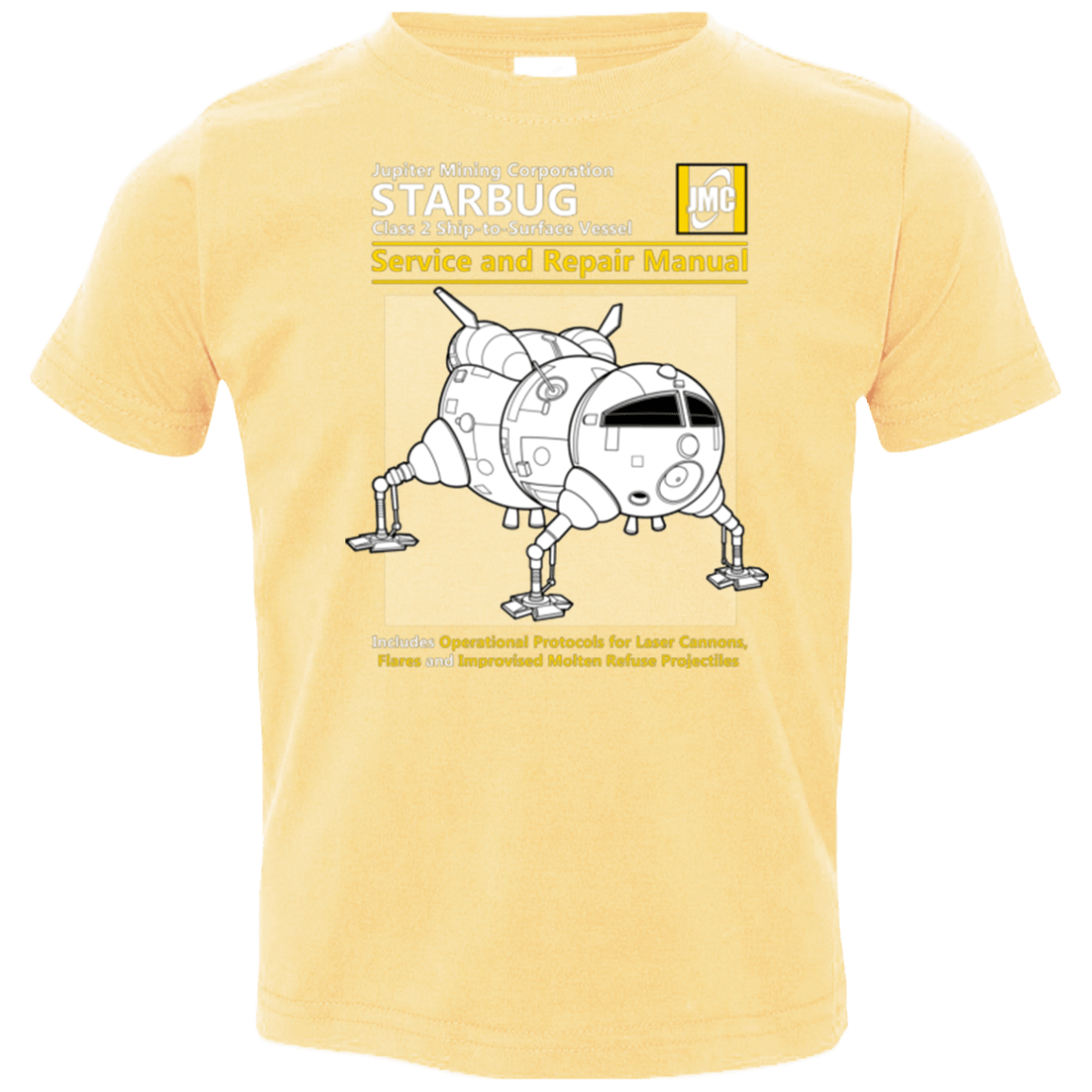 T-Shirts Butter / 2T Starbug Service And Repair Manual Toddler Premium T-Shirt