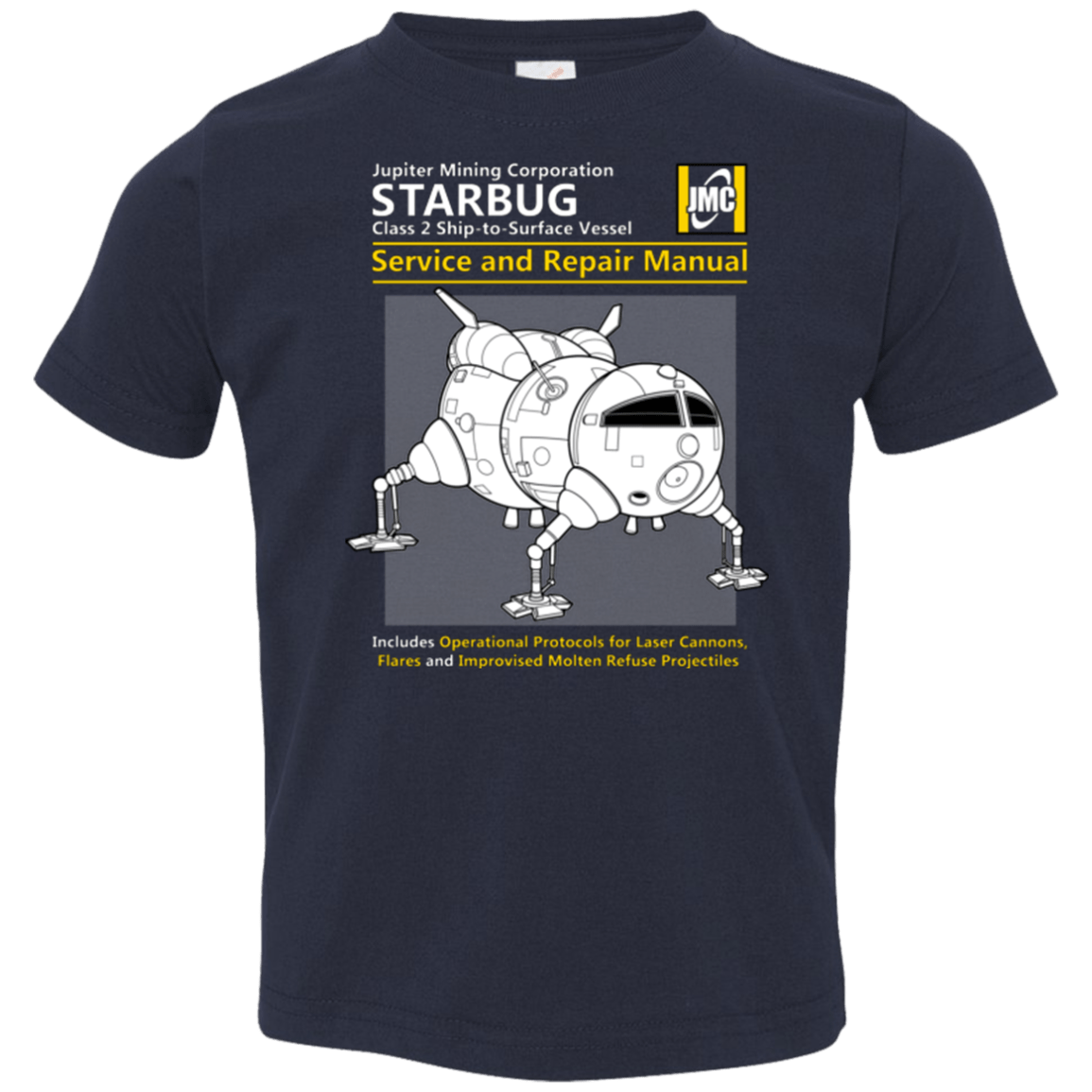 T-Shirts Navy / 2T Starbug Service And Repair Manual Toddler Premium T-Shirt