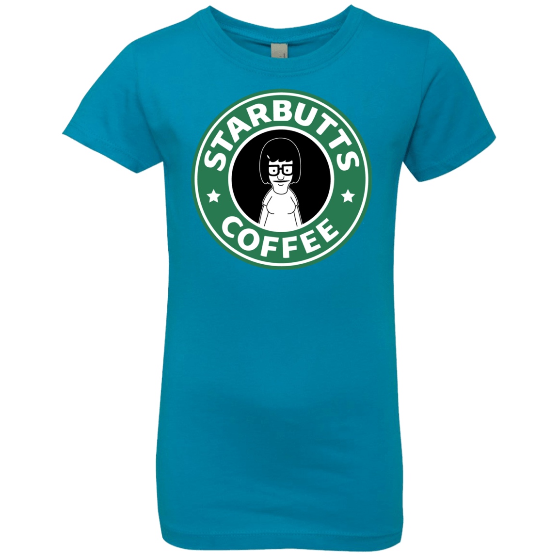 T-Shirts Turquoise / YXS Starbutts Girls Premium T-Shirt