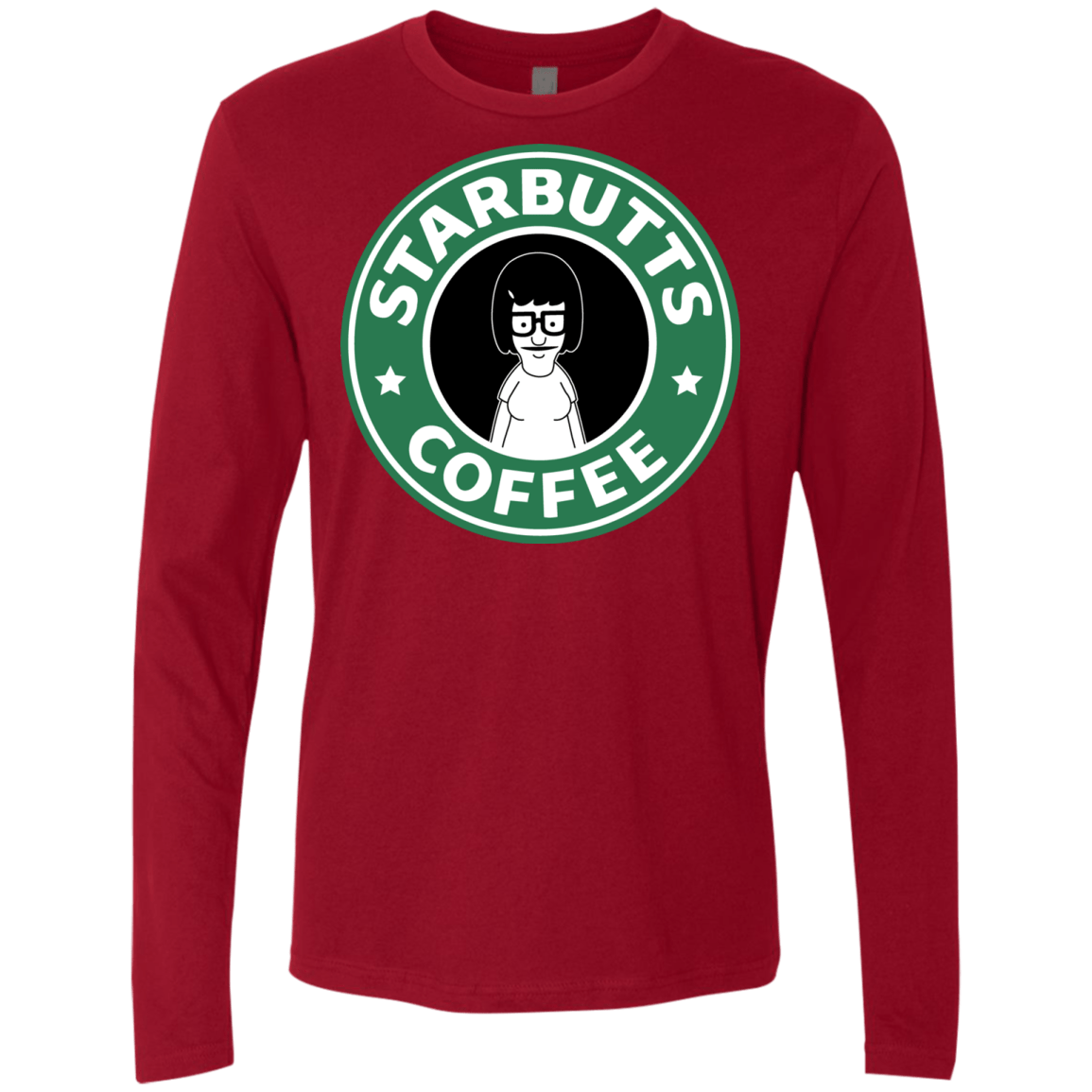 T-Shirts Cardinal / S Starbutts Men's Premium Long Sleeve