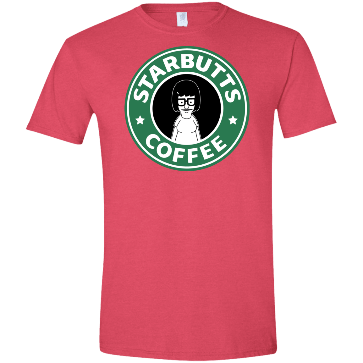 T-Shirts Heather Red / S Starbutts Men's Semi-Fitted Softstyle