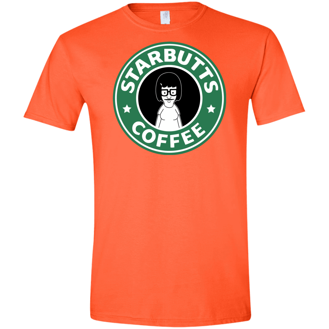 T-Shirts Orange / S Starbutts Men's Semi-Fitted Softstyle