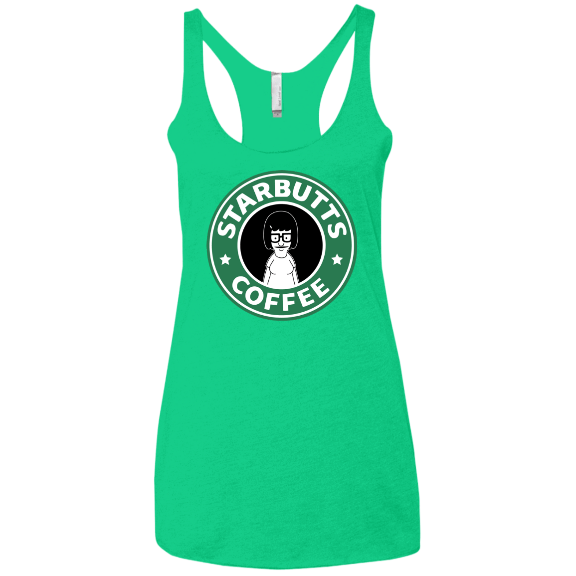 T-Shirts Envy / X-Small Starbutts Women's Triblend Racerback Tank