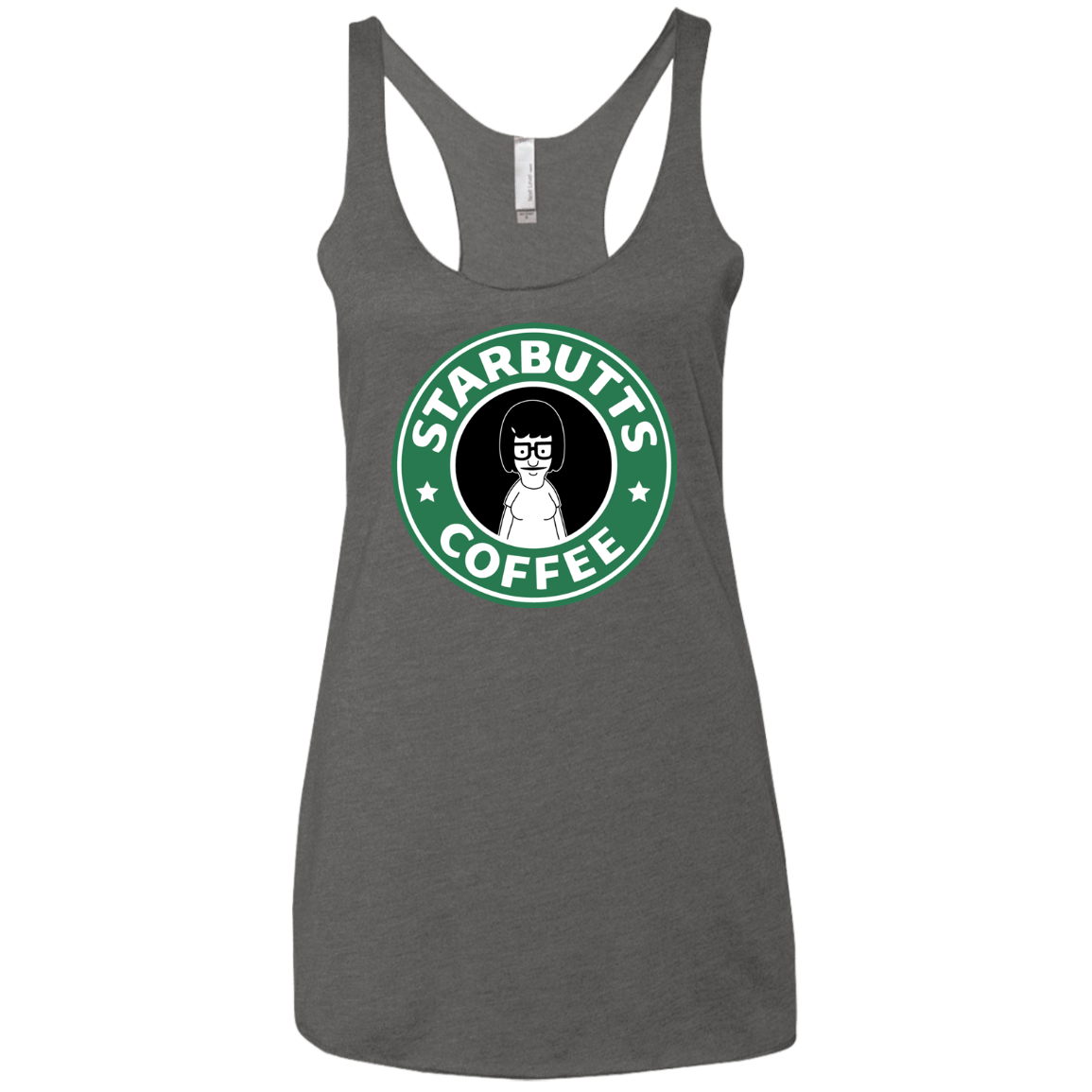 T-Shirts Premium Heather / X-Small Starbutts Women's Triblend Racerback Tank