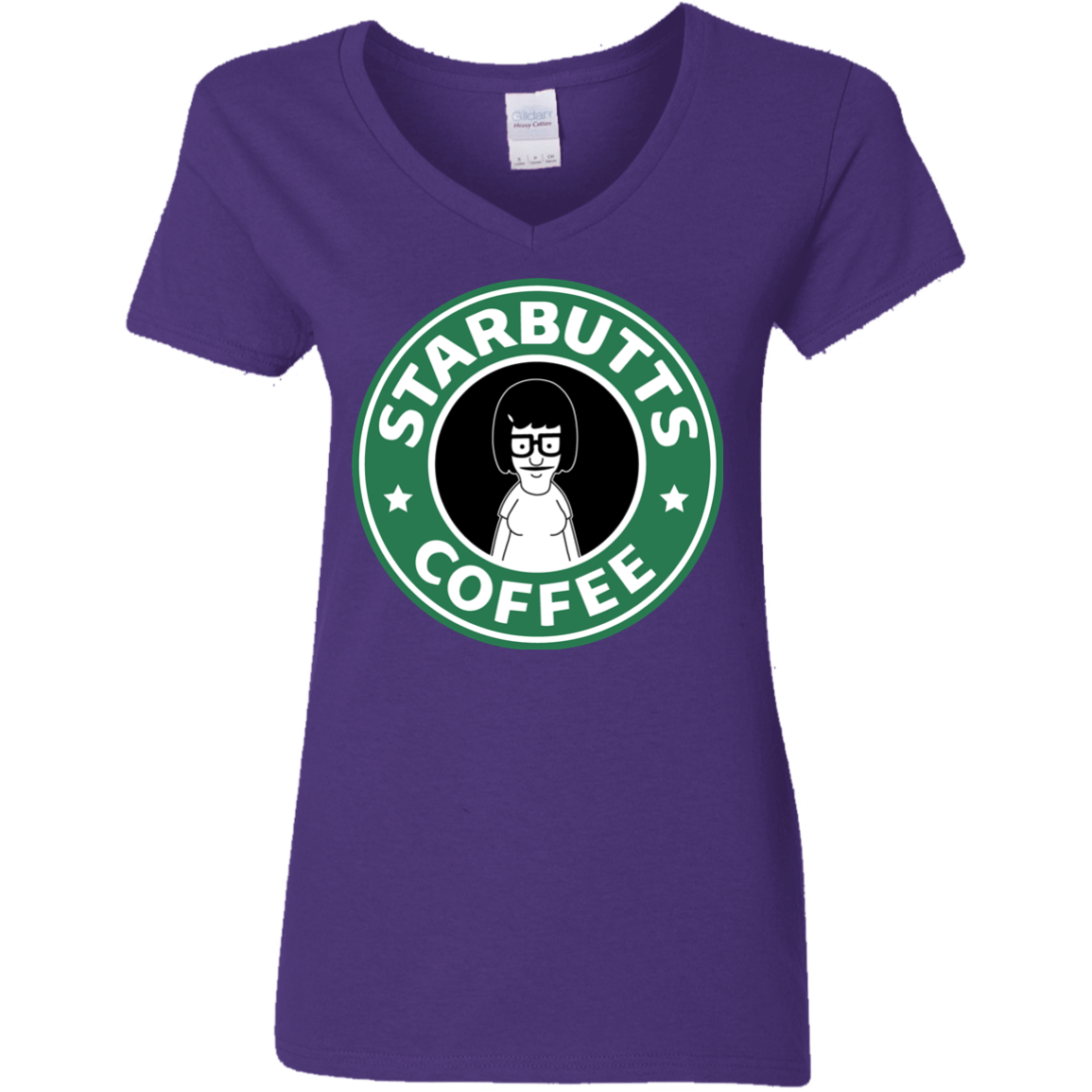 T-Shirts Purple / S Starbutts Women's V-Neck T-Shirt