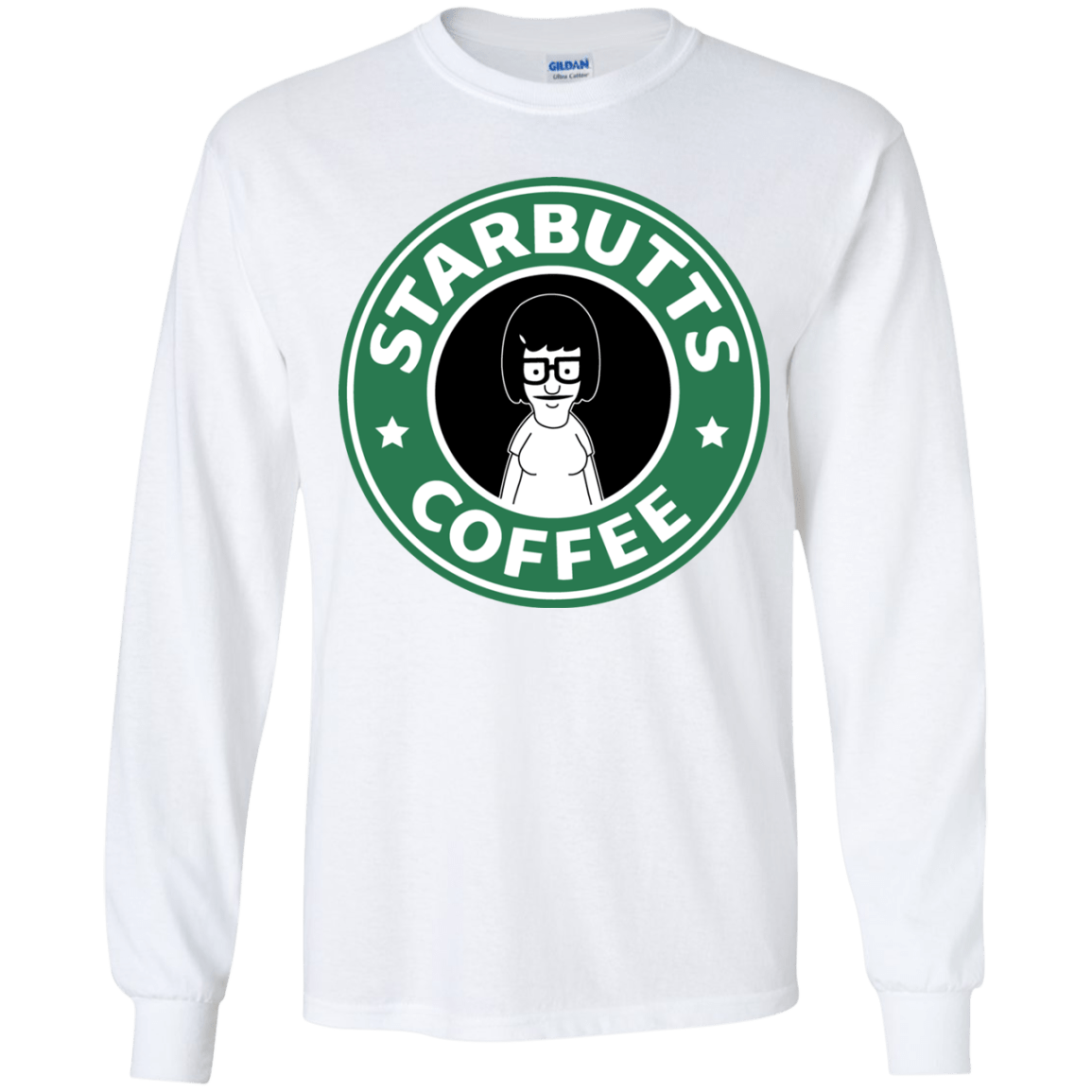 T-Shirts White / YS Starbutts Youth Long Sleeve T-Shirt
