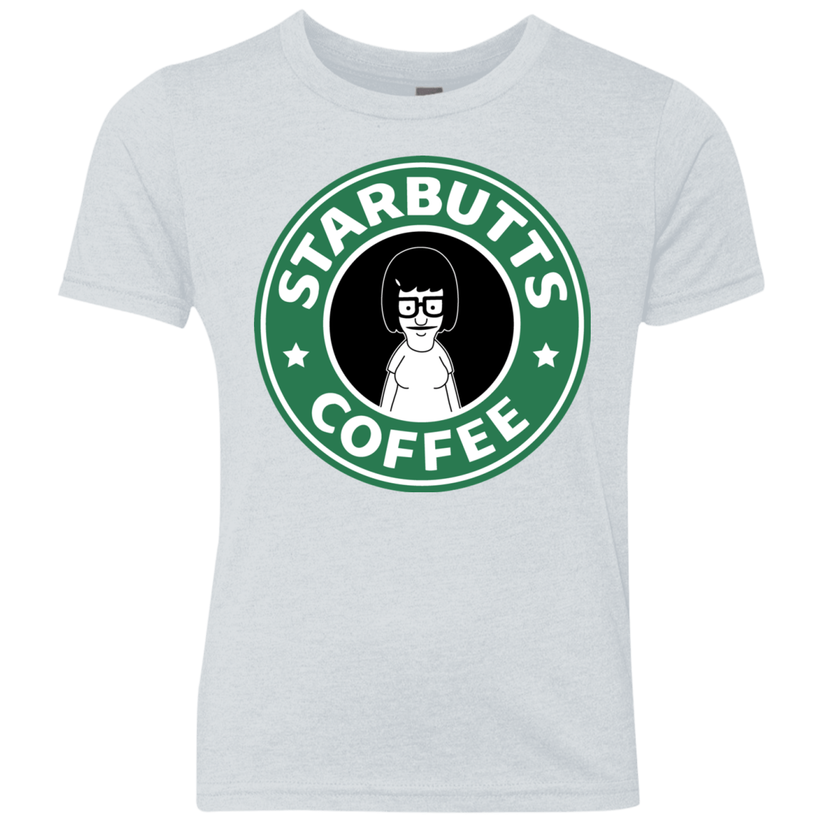 T-Shirts Heather White / YXS Starbutts Youth Triblend T-Shirt