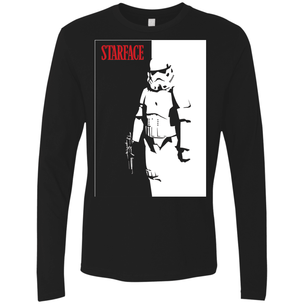 T-Shirts Black / Small STARFACE Men's Premium Long Sleeve