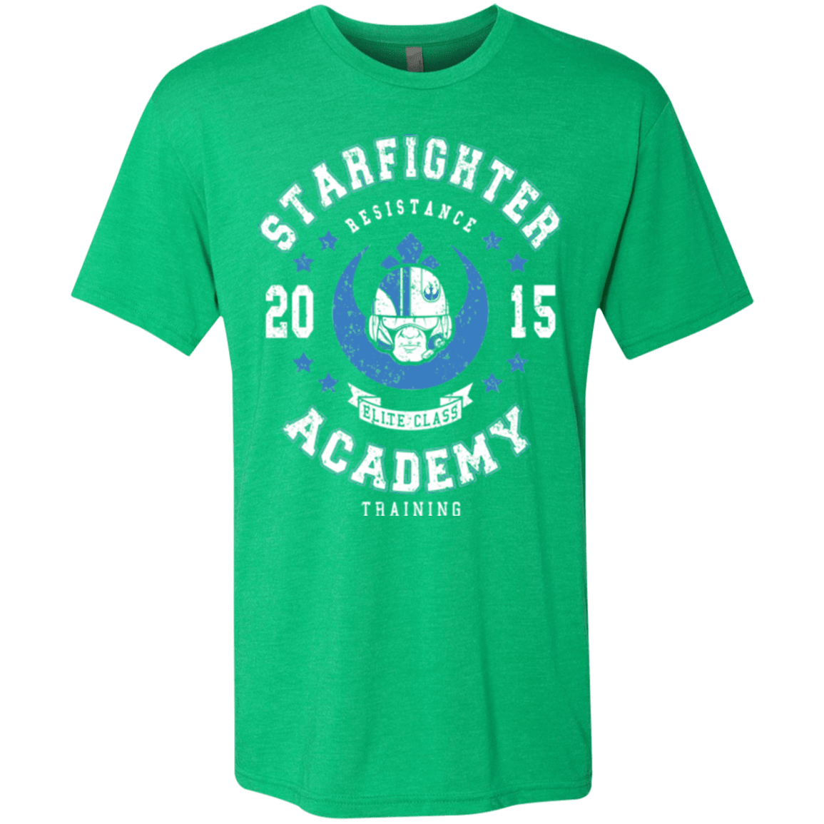 T-Shirts Envy / Small Starfighter Academy 15 Men's Triblend T-Shirt
