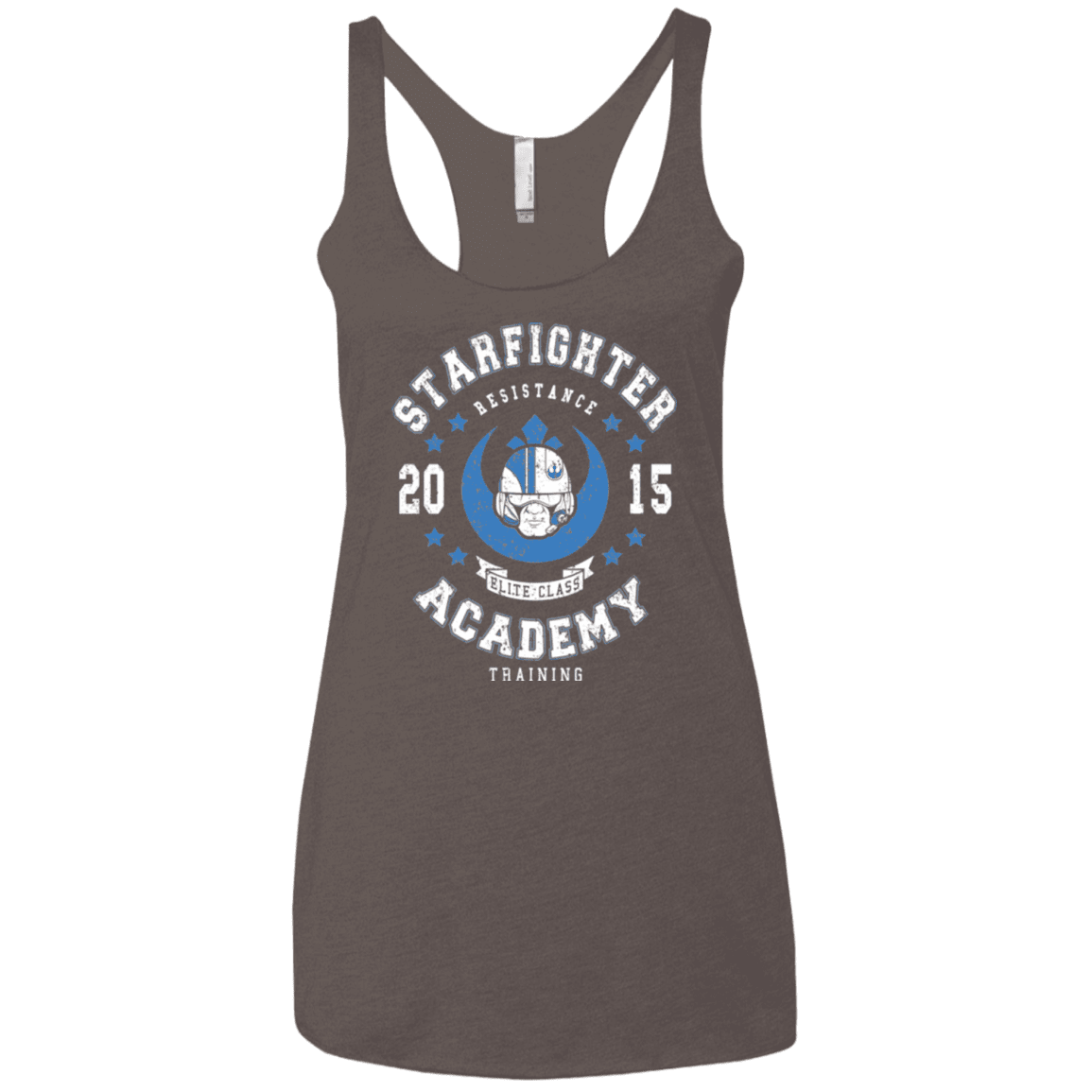 T-Shirts Macchiato / X-Small Starfighter Academy 15 Women's Triblend Racerback Tank
