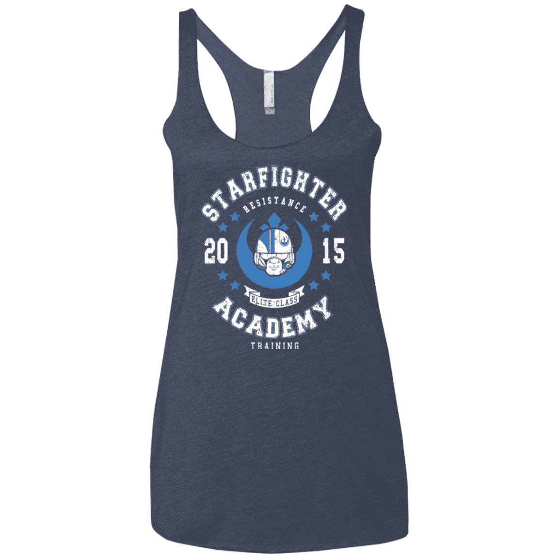 T-Shirts Vintage Navy / X-Small Starfighter Academy 15 Women's Triblend Racerback Tank