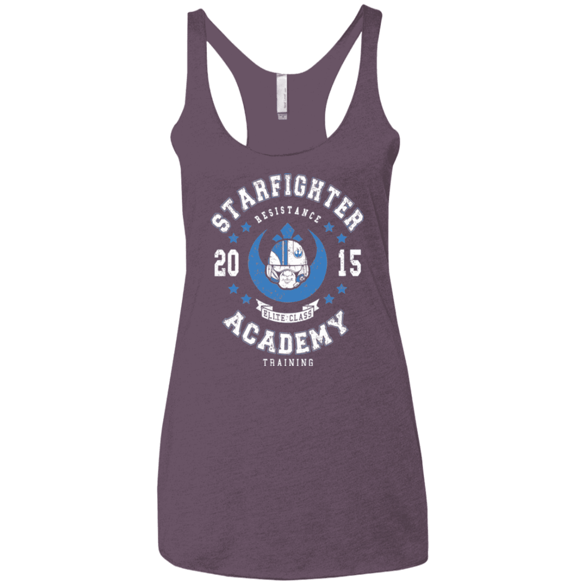 T-Shirts Vintage Purple / X-Small Starfighter Academy 15 Women's Triblend Racerback Tank