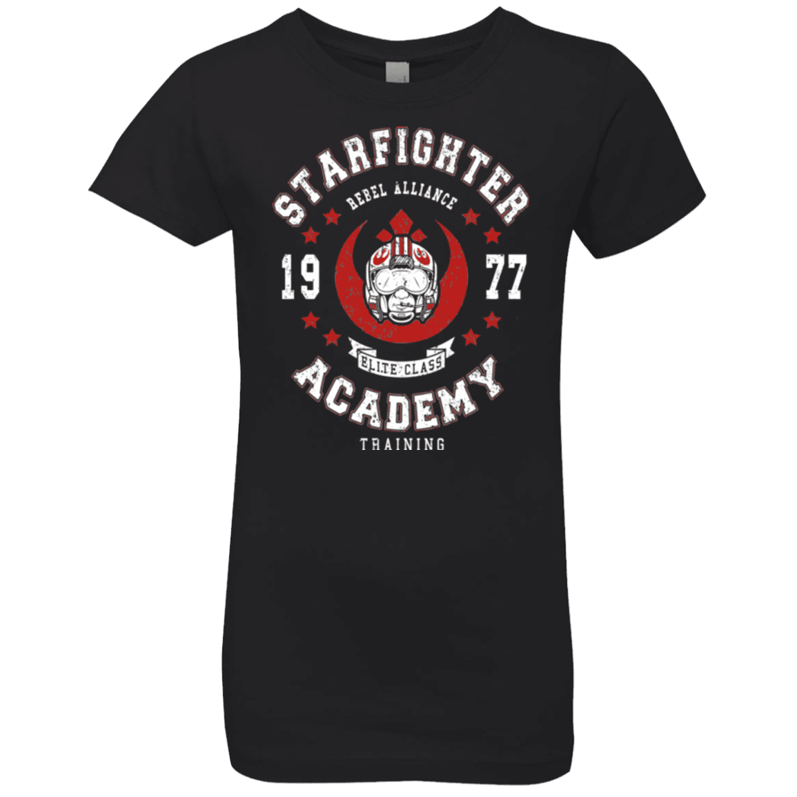 T-Shirts Black / YXS Starfighter Academy 77 Girls Premium T-Shirt
