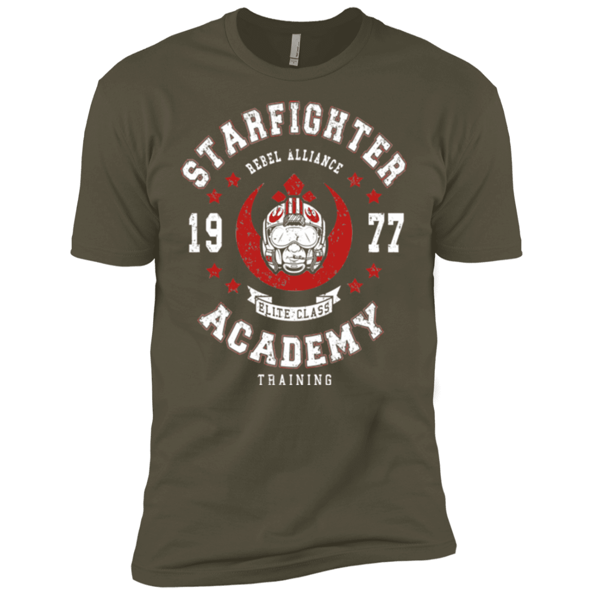 T-Shirts Military Green / X-Small Starfighter Academy 77 Men's Premium T-Shirt
