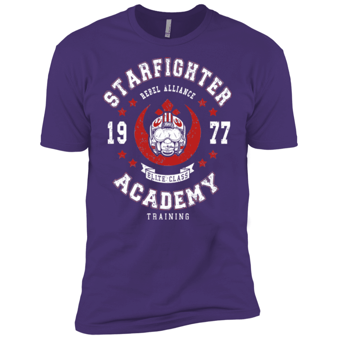 T-Shirts Purple / X-Small Starfighter Academy 77 Men's Premium T-Shirt