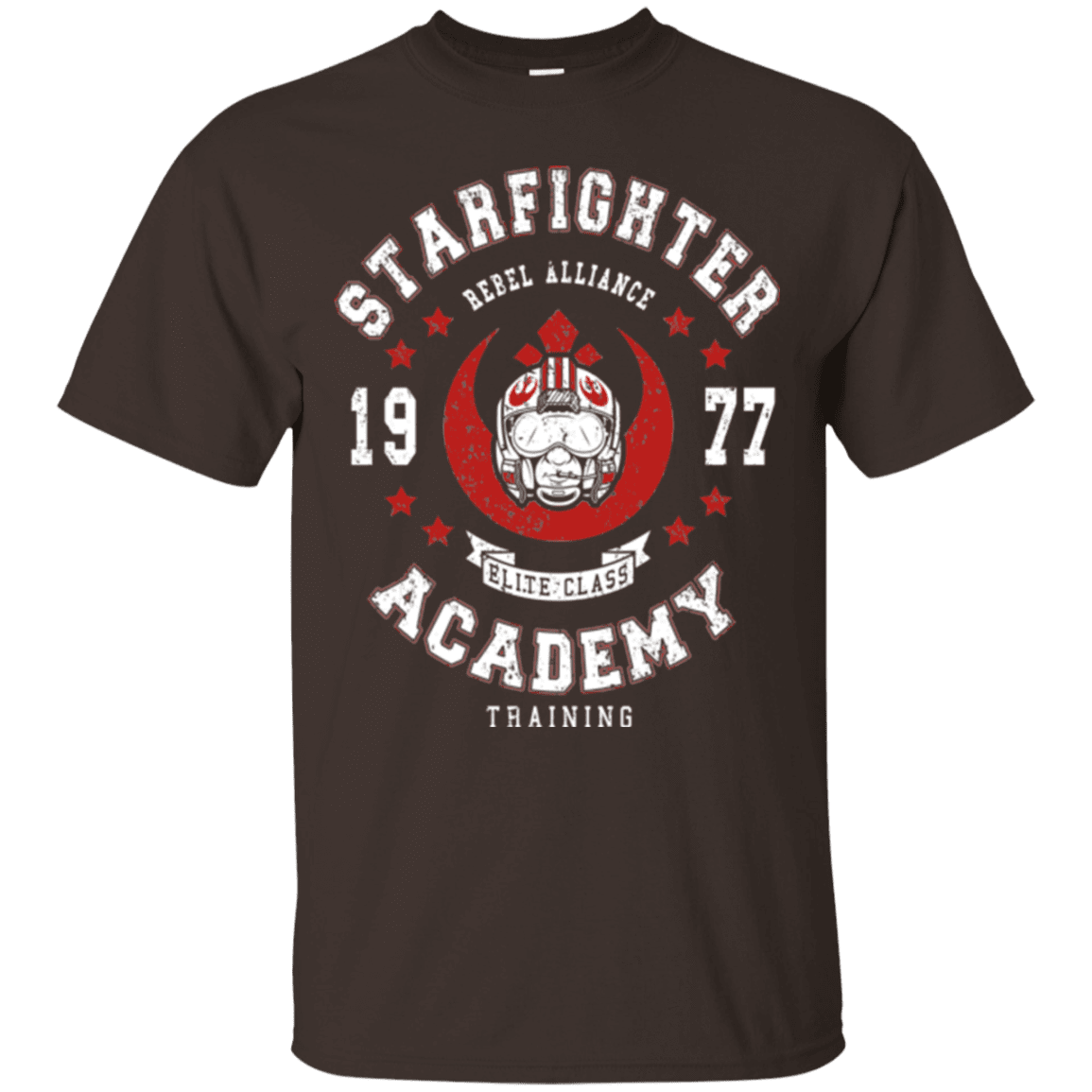 T-Shirts Dark Chocolate / Small Starfighter Academy 77 T-Shirt