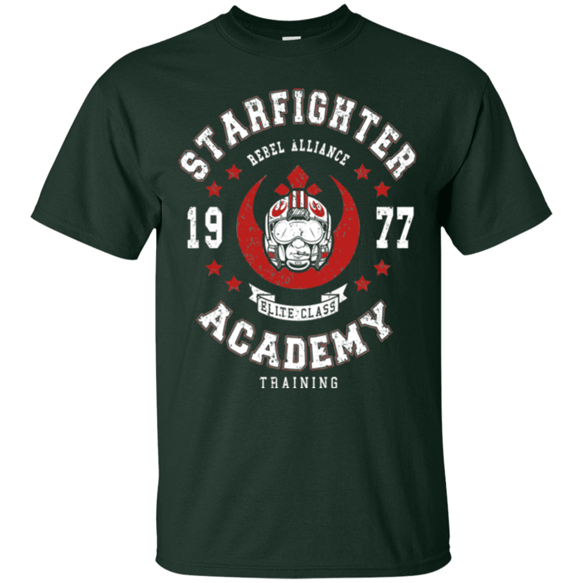 T-Shirts Forest Green / Small Starfighter Academy 77 T-Shirt