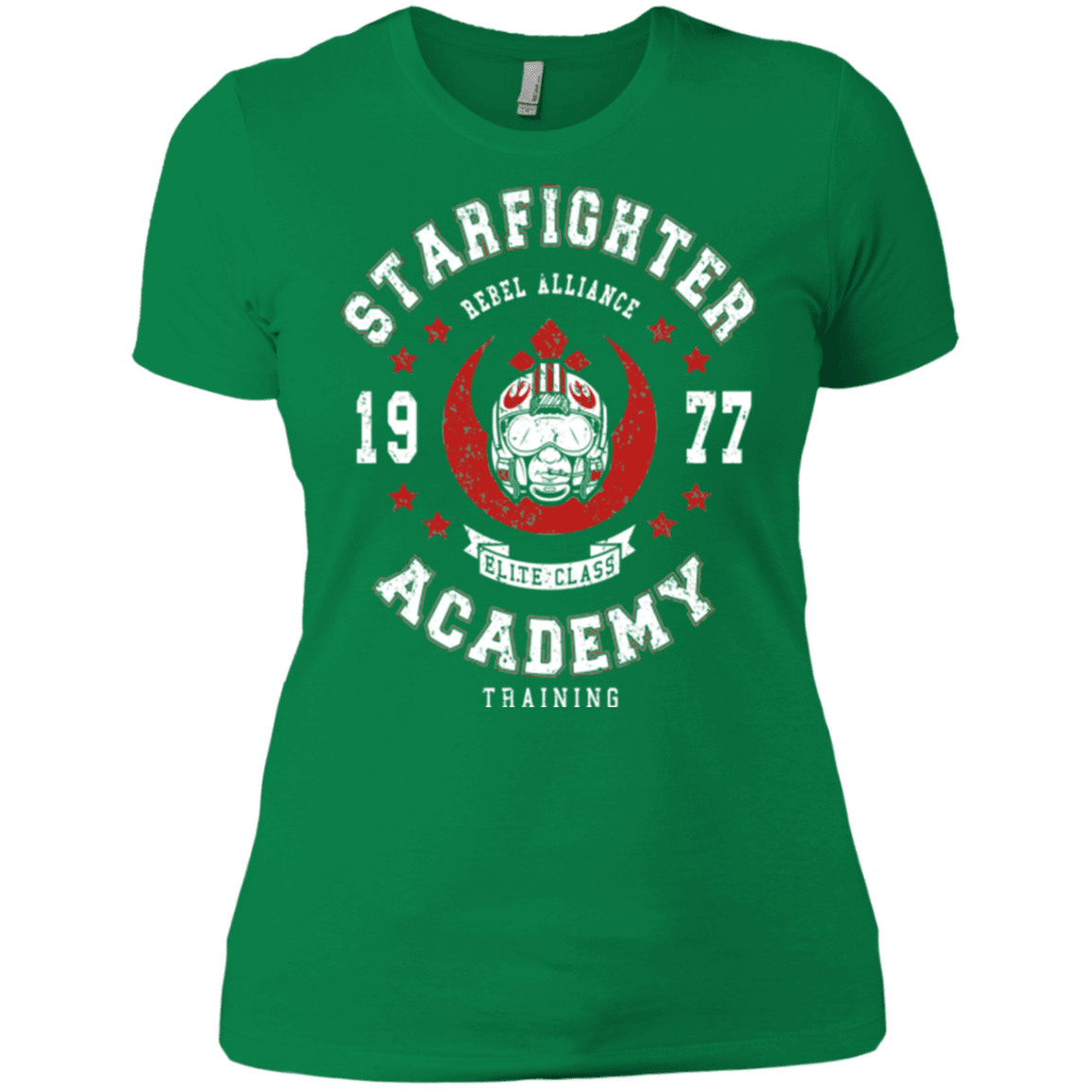 T-Shirts Kelly Green / X-Small Starfighter Academy 77 Women's Premium T-Shirt