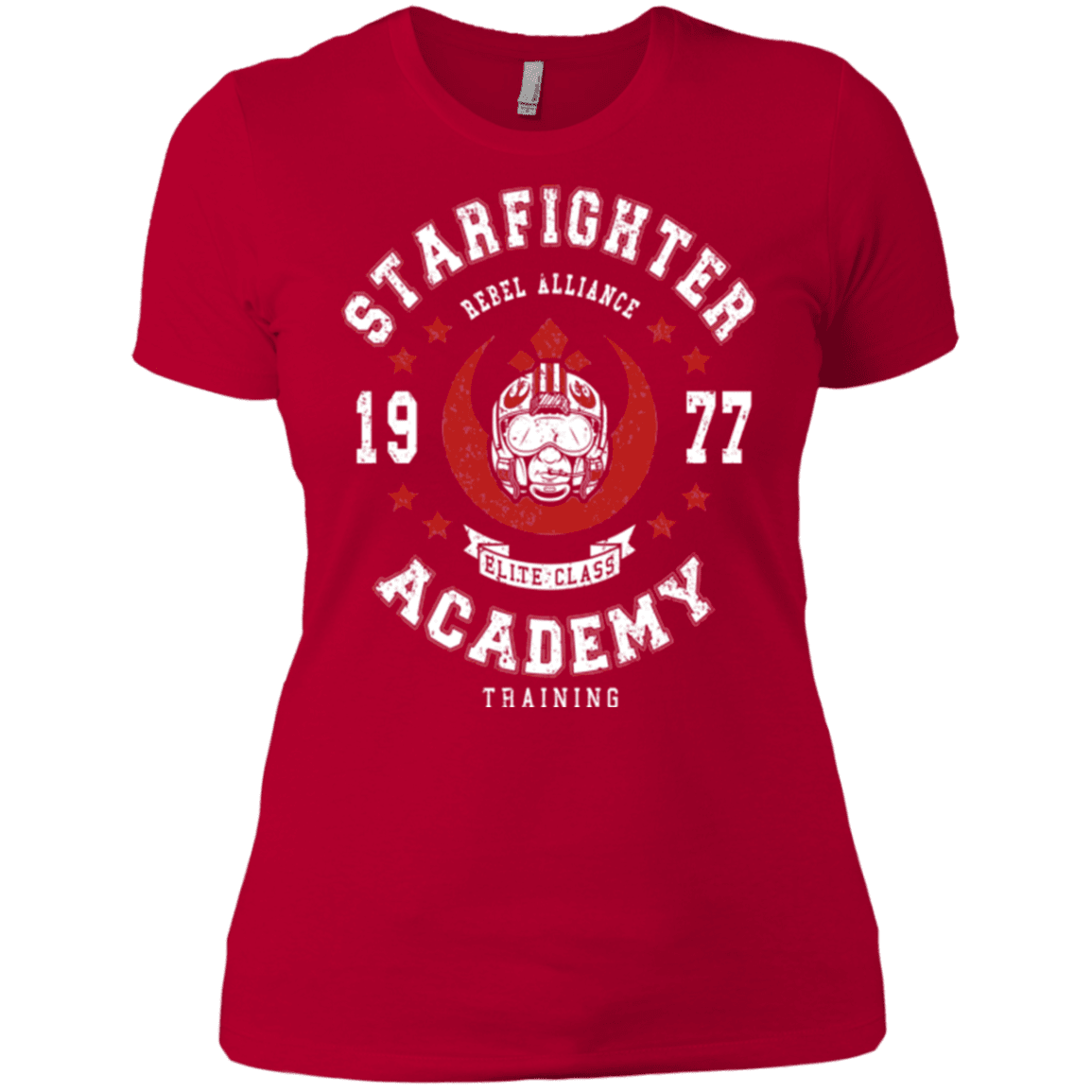 T-Shirts Red / X-Small Starfighter Academy 77 Women's Premium T-Shirt
