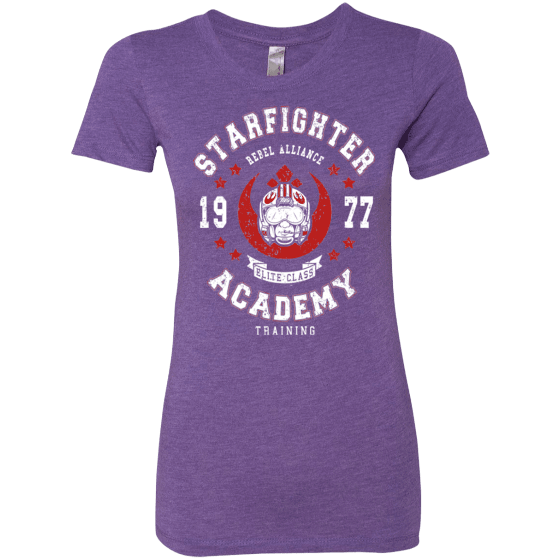 T-Shirts Purple Rush / Small Starfighter Academy 77 Women's Triblend T-Shirt