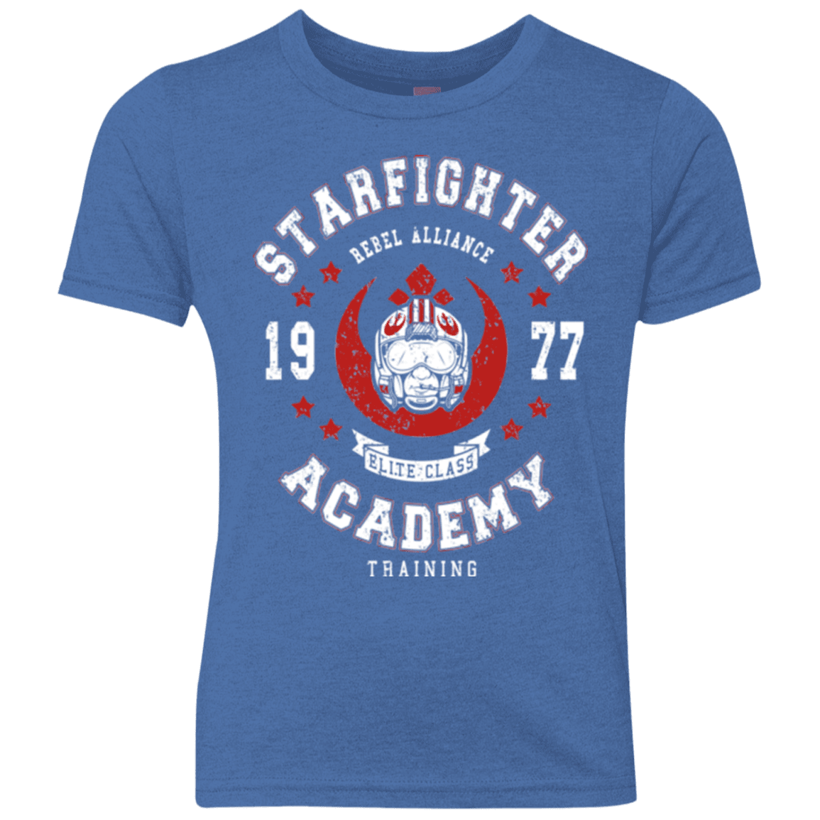 T-Shirts Vintage Royal / YXS Starfighter Academy 77 Youth Triblend T-Shirt
