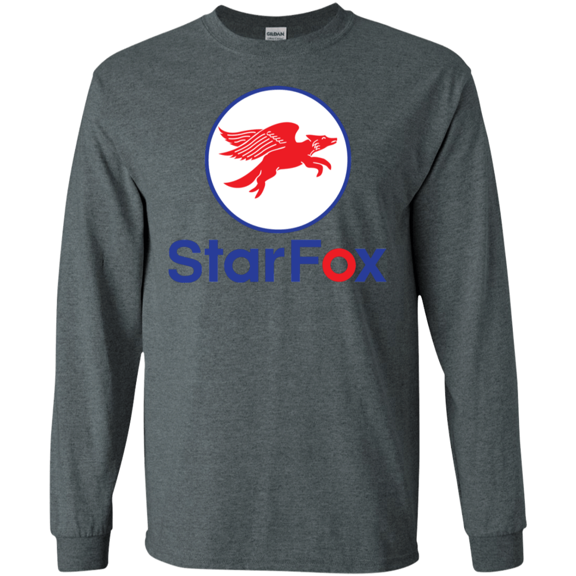 T-Shirts Dark Heather / S Starfox Men's Long Sleeve T-Shirt