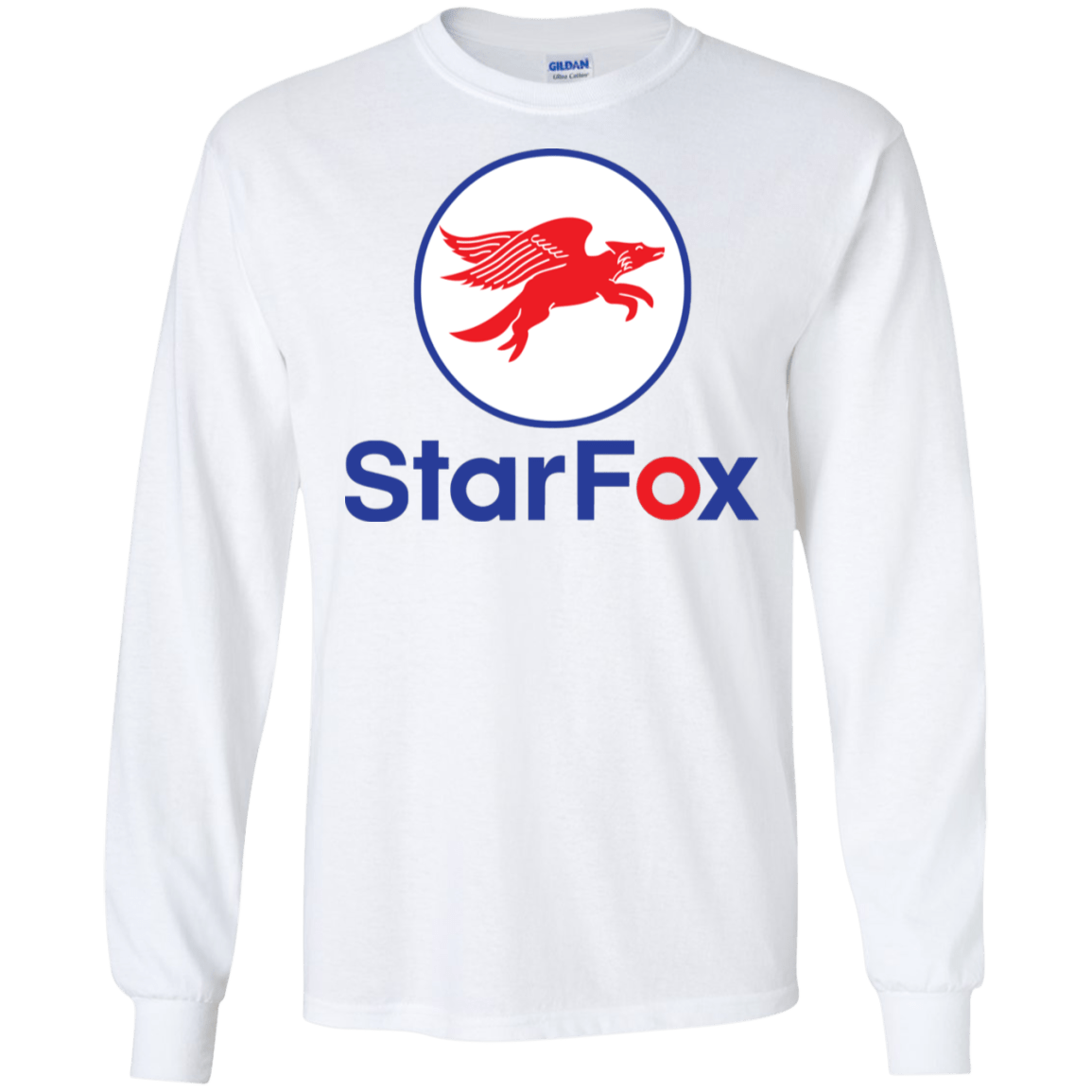 T-Shirts White / S Starfox Men's Long Sleeve T-Shirt