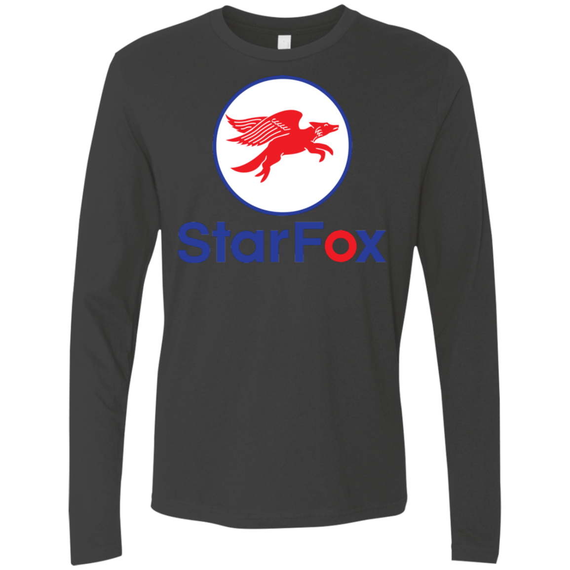 T-Shirts Heavy Metal / S Starfox Men's Premium Long Sleeve