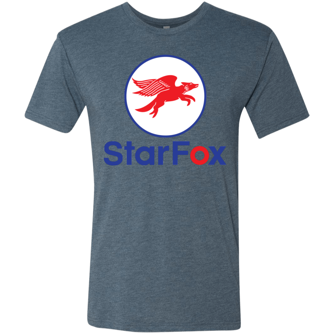 T-Shirts Indigo / S Starfox Men's Triblend T-Shirt