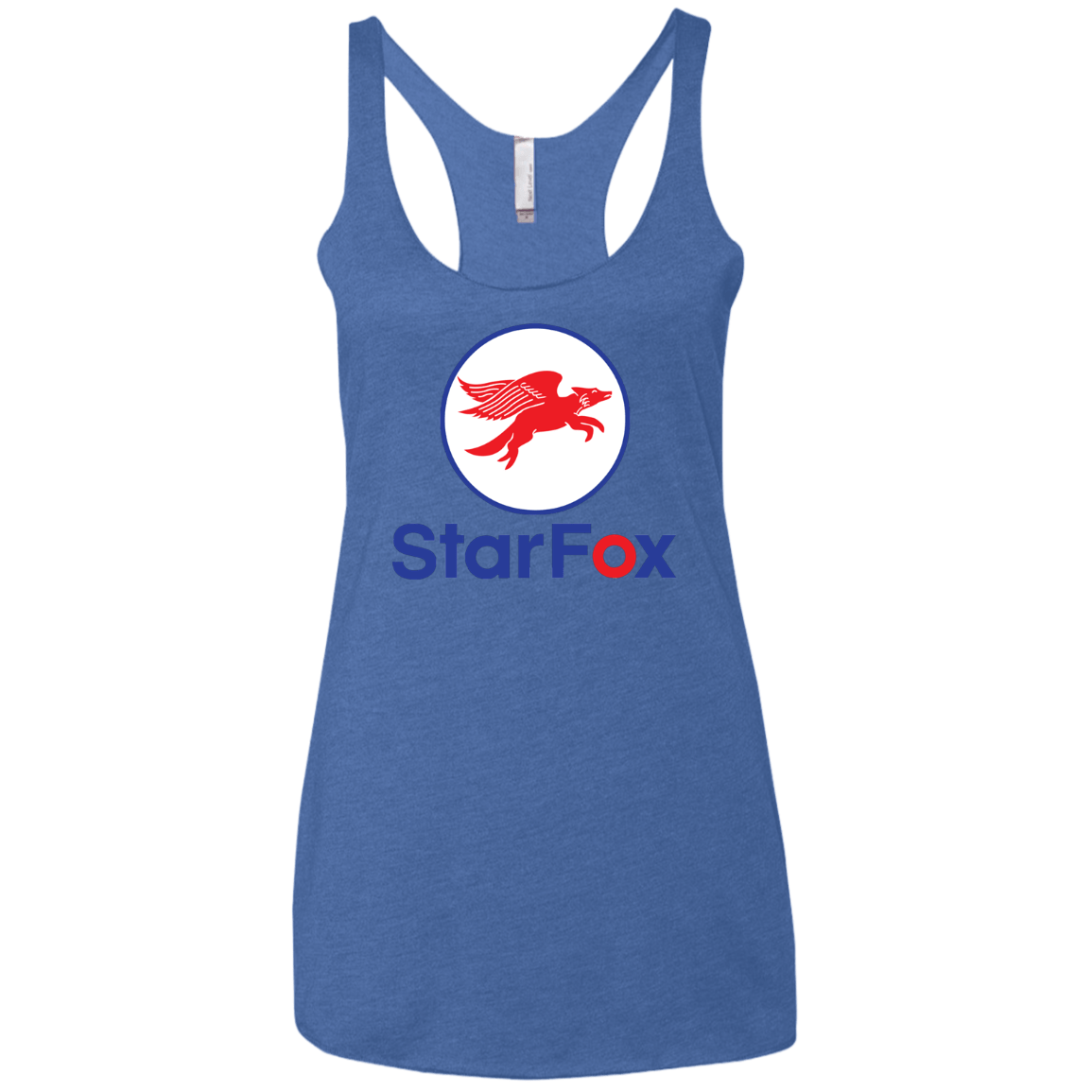 T-Shirts Vintage Royal / X-Small Starfox Women's Triblend Racerback Tank