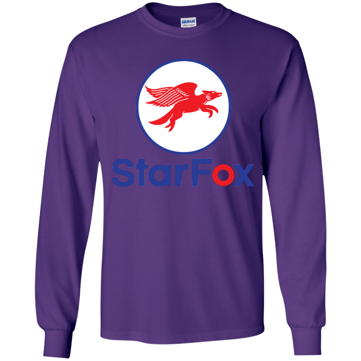 T-Shirts Purple / YS Starfox Youth Long Sleeve T-Shirt