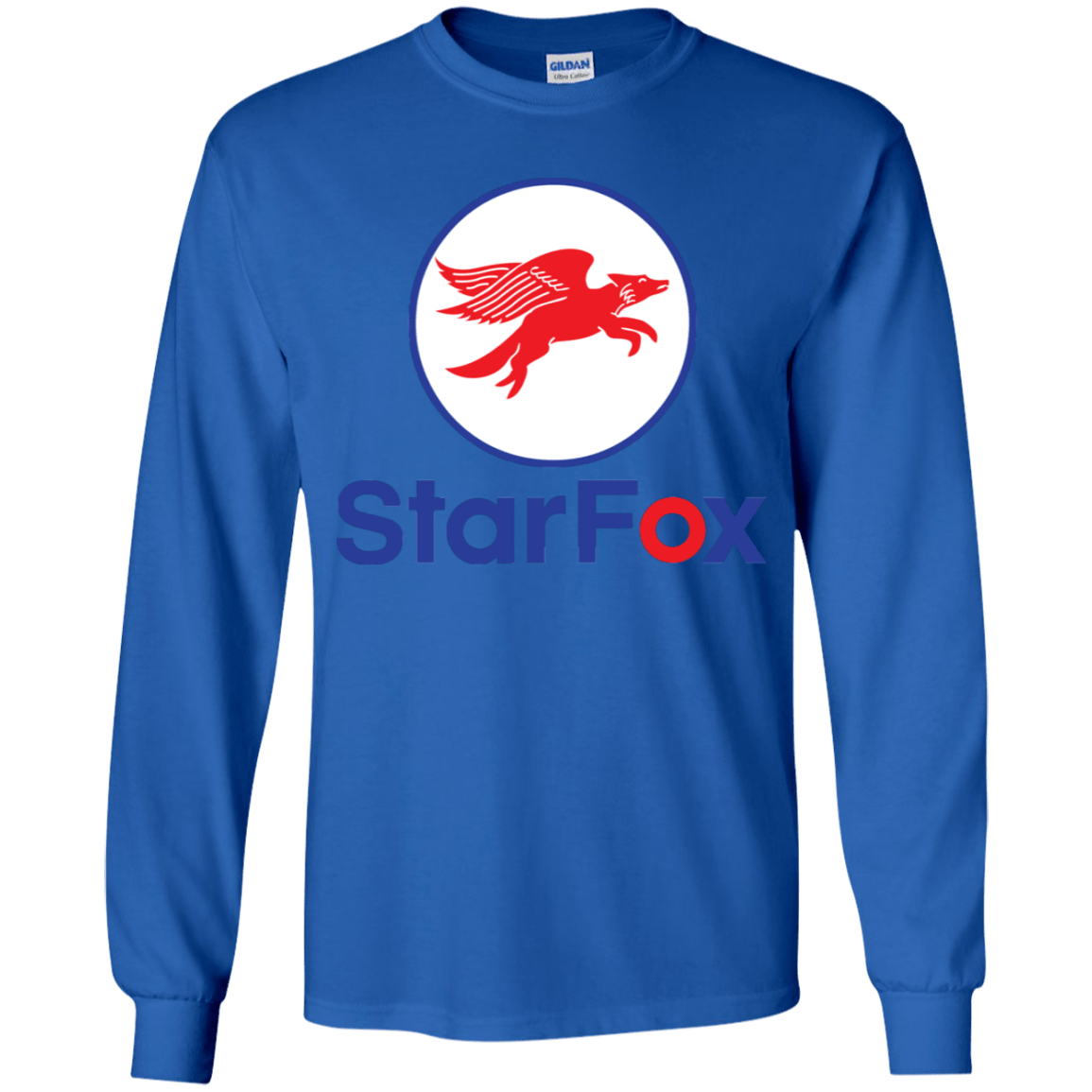 T-Shirts Royal / YS Starfox Youth Long Sleeve T-Shirt