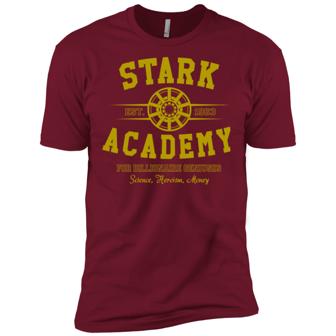 T-Shirts Cardinal / X-Small Stark Academy Men's Premium T-Shirt
