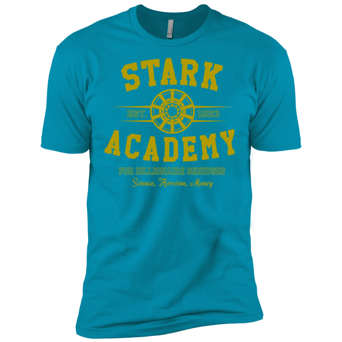 T-Shirts Turquoise / X-Small Stark Academy Men's Premium T-Shirt
