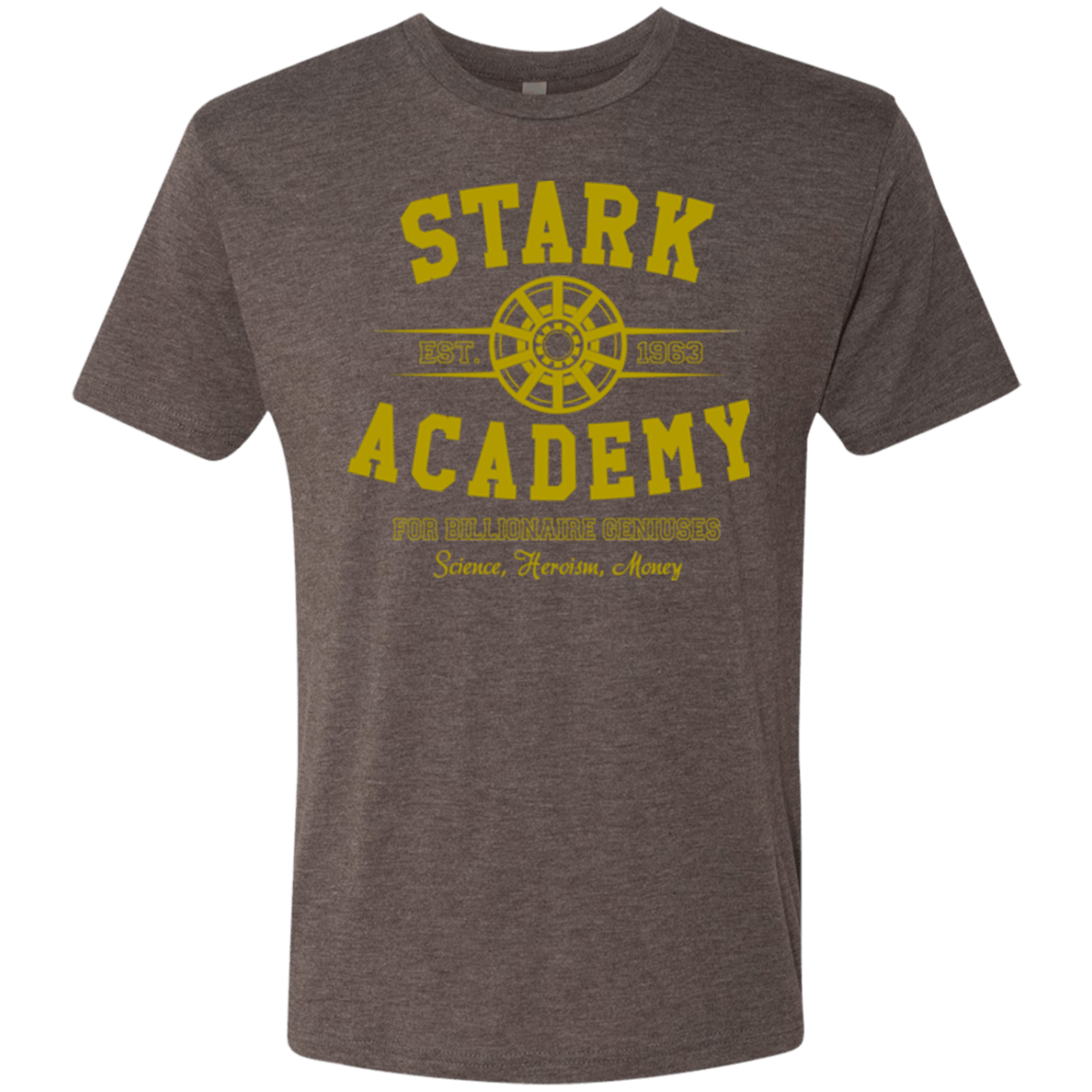 T-Shirts Macchiato / Small Stark Academy Men's Triblend T-Shirt