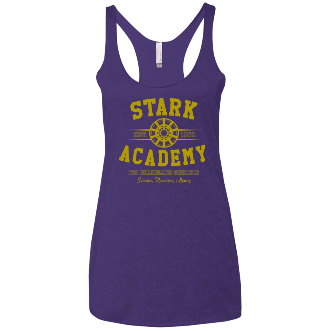 T-Shirts Purple / X-Small Stark Academy Women's Triblend Racerback Tank