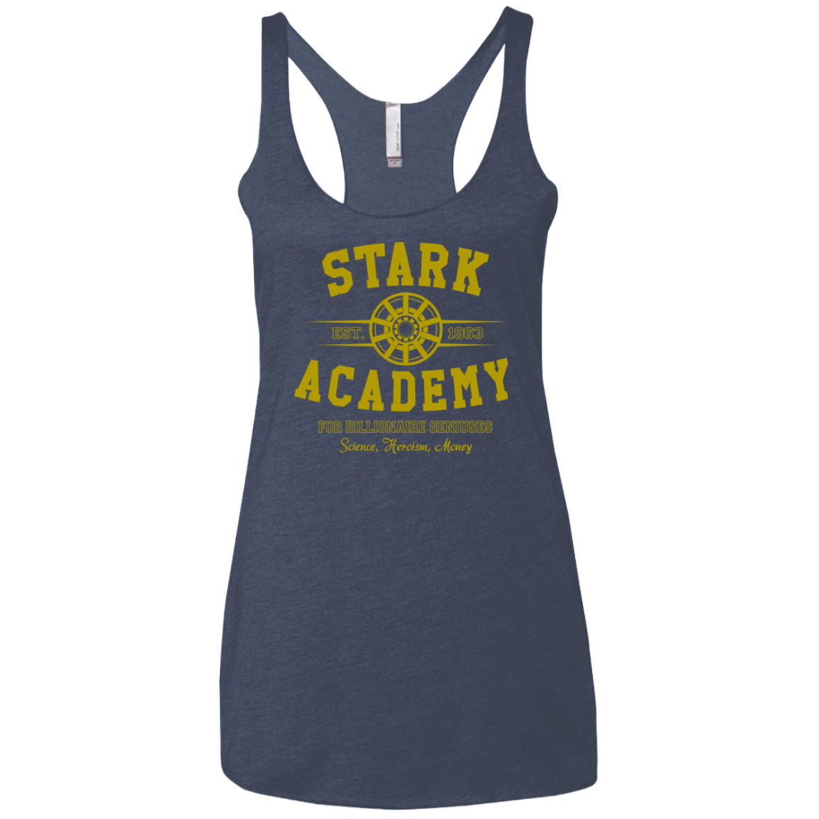 T-Shirts Vintage Navy / X-Small Stark Academy Women's Triblend Racerback Tank