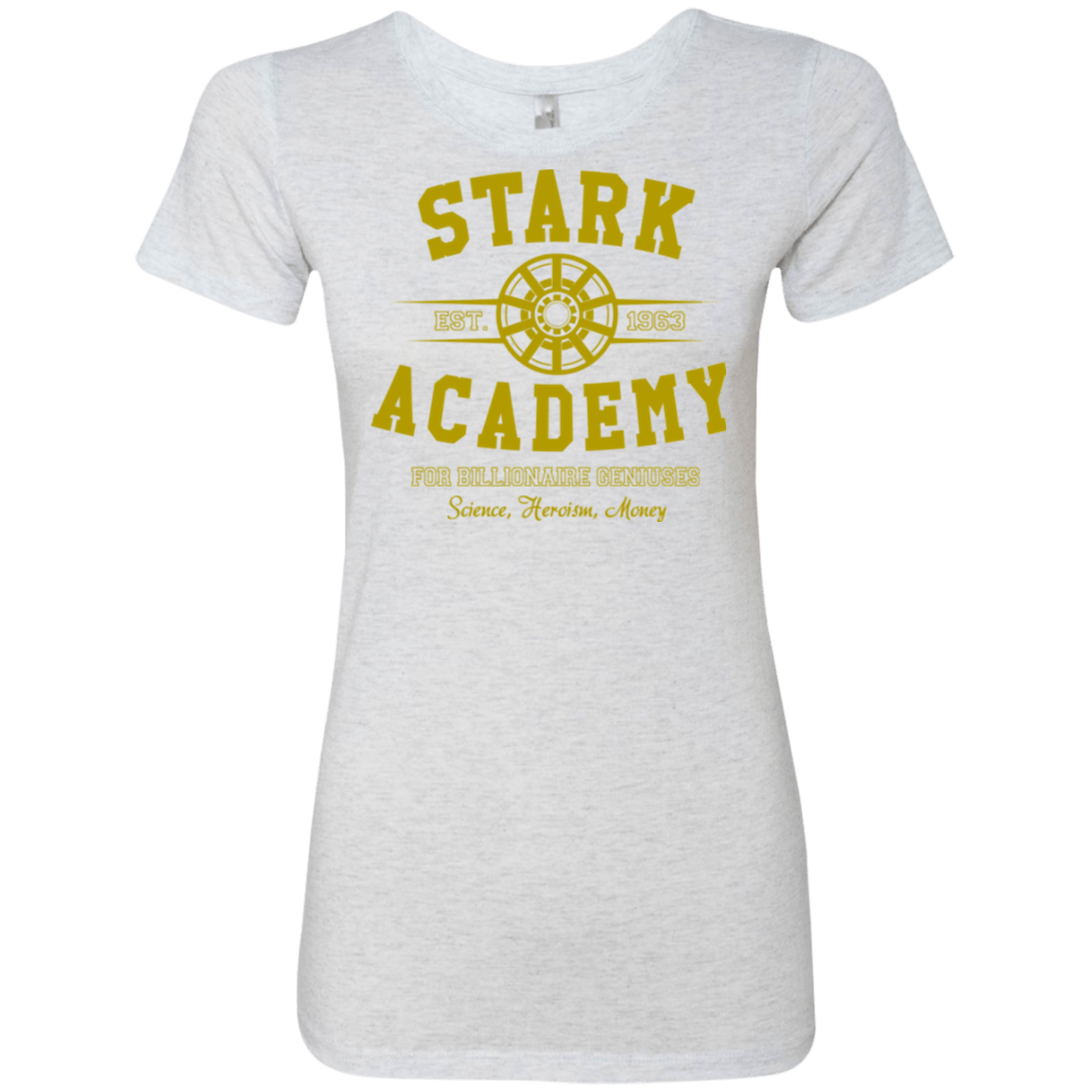 T-Shirts Heather White / Small Stark Academy Women's Triblend T-Shirt