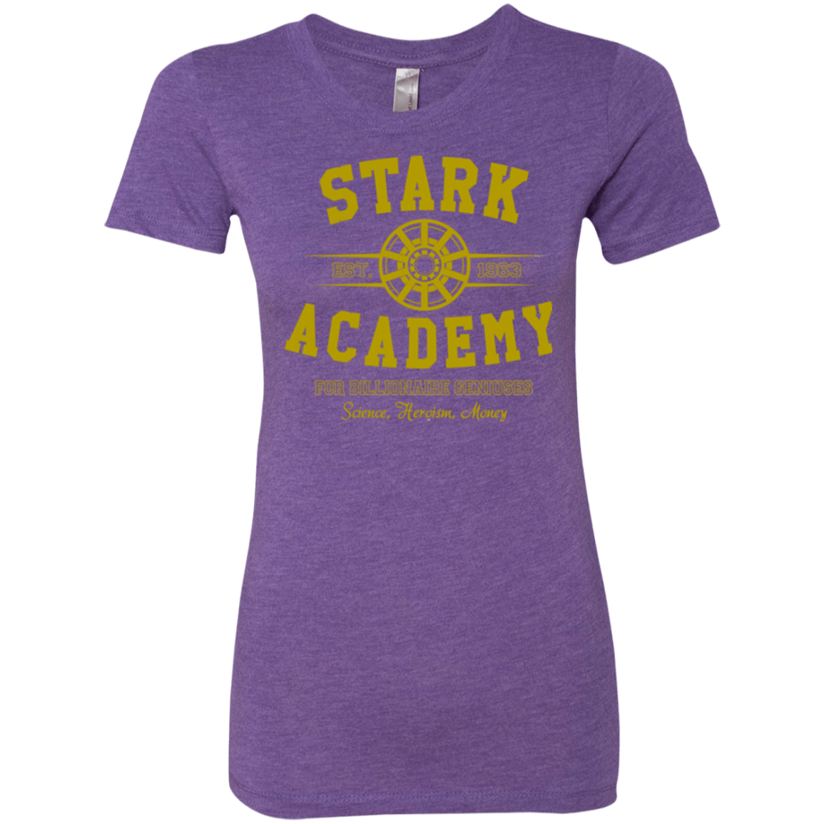 T-Shirts Purple Rush / Small Stark Academy Women's Triblend T-Shirt