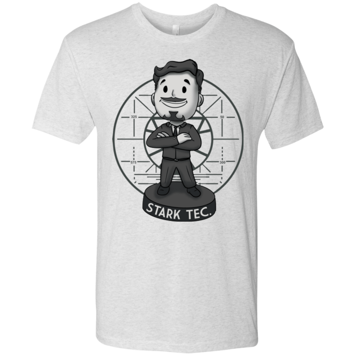 T-Shirts Heather White / Small Stark boy Men's Triblend T-Shirt