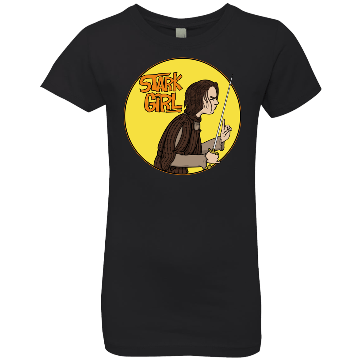 T-Shirts Black / YXS Stark girl Girls Premium T-Shirt
