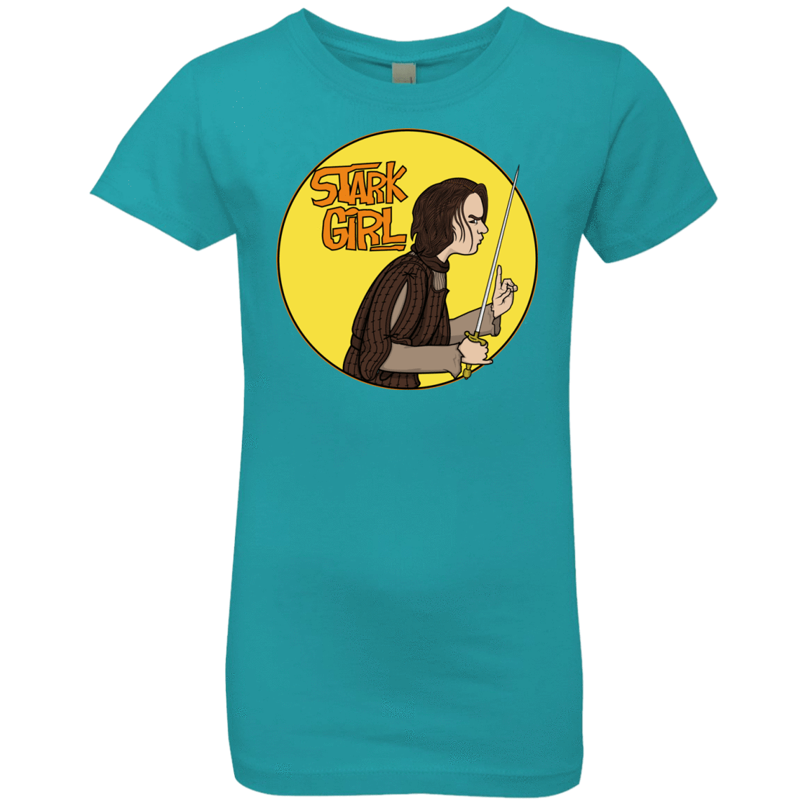 T-Shirts Tahiti Blue / YXS Stark girl Girls Premium T-Shirt