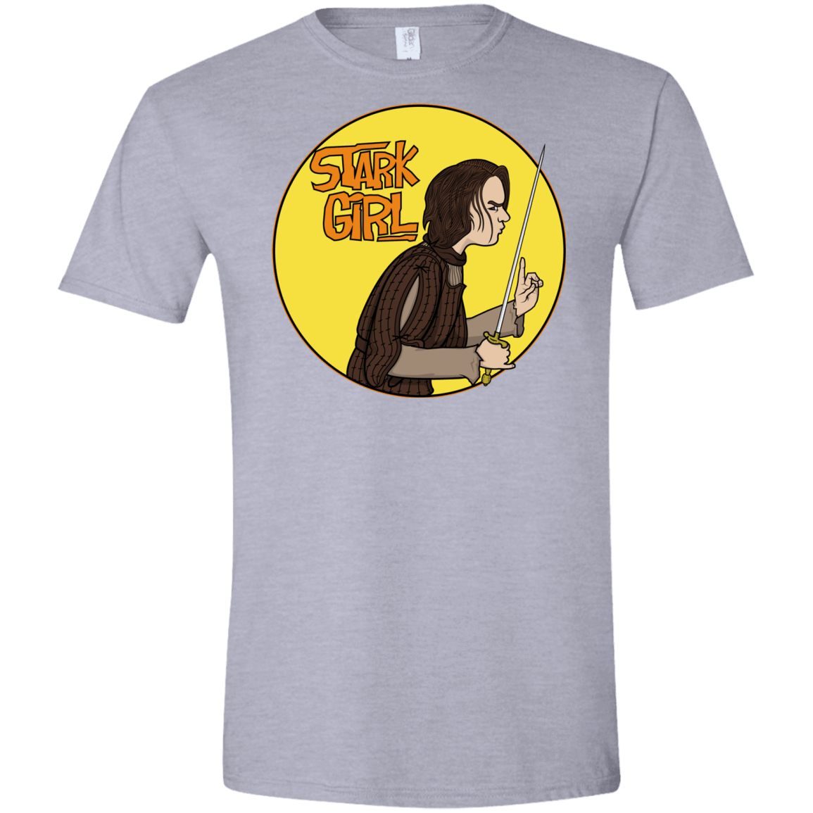 T-Shirts Sport Grey / X-Small Stark girl Men's Semi-Fitted Softstyle