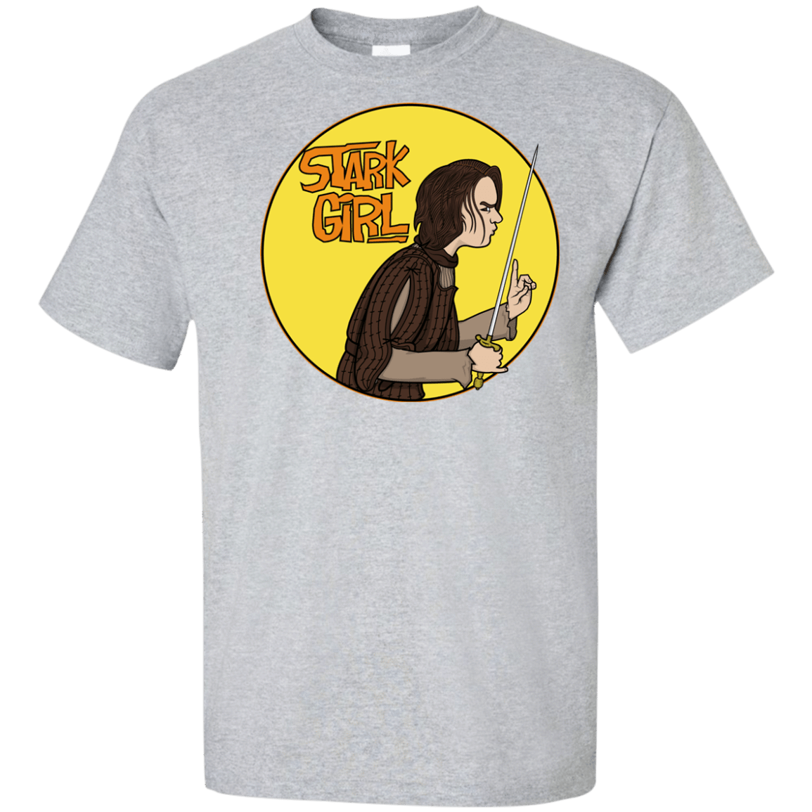 T-Shirts Sport Grey / XLT Stark girl Tall T-Shirt