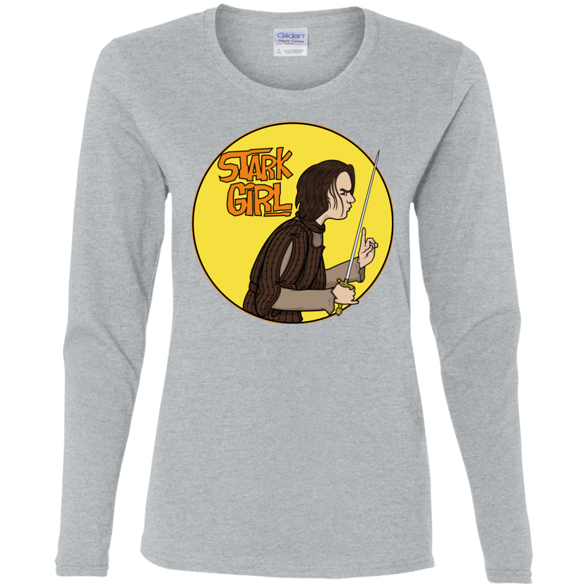 T-Shirts Sport Grey / S Stark girl Women's Long Sleeve T-Shirt