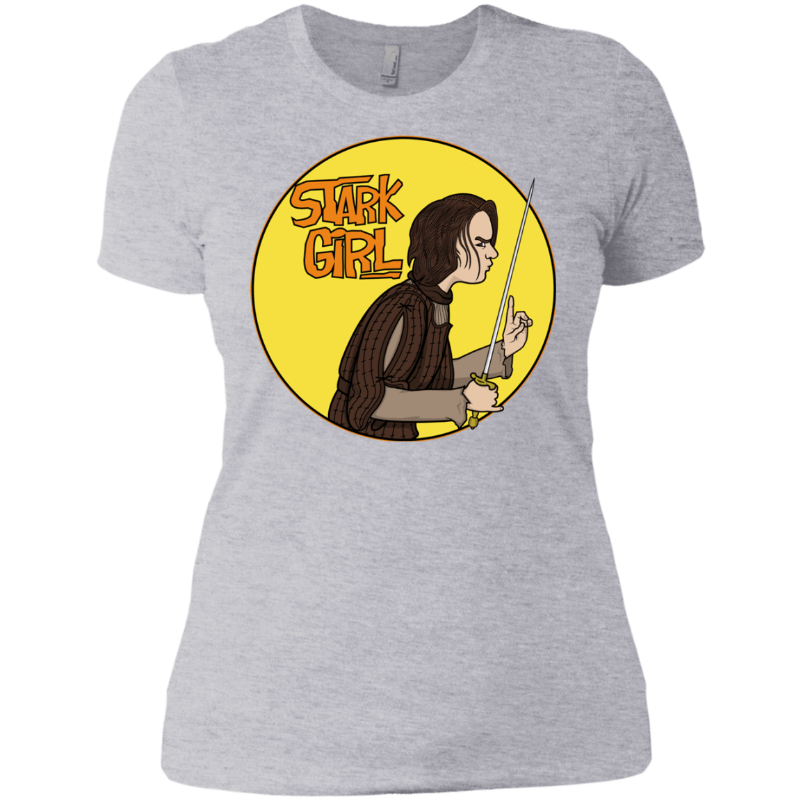 T-Shirts Heather Grey / X-Small Stark girl Women's Premium T-Shirt